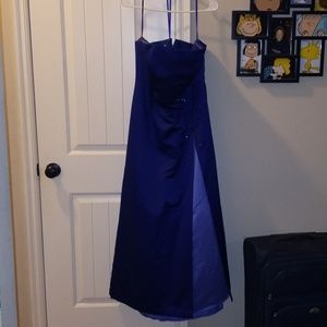 Blue Michaelangelo Prom Dress